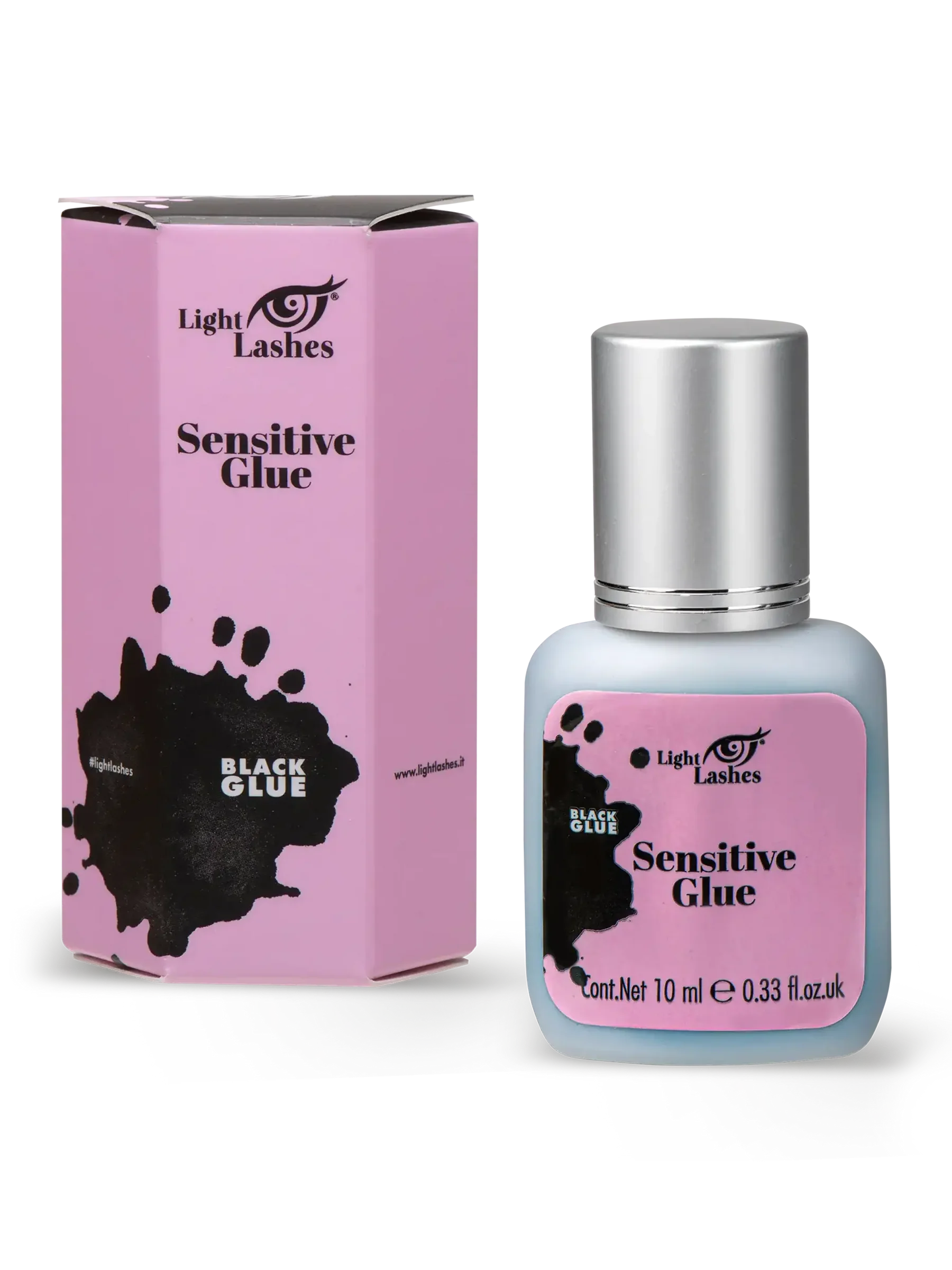 LIGHT LASHES® SENSITIVE – Adhesivo para Extensiones de Pestañas y Ojos Sensibles 5 ml / 10 ml