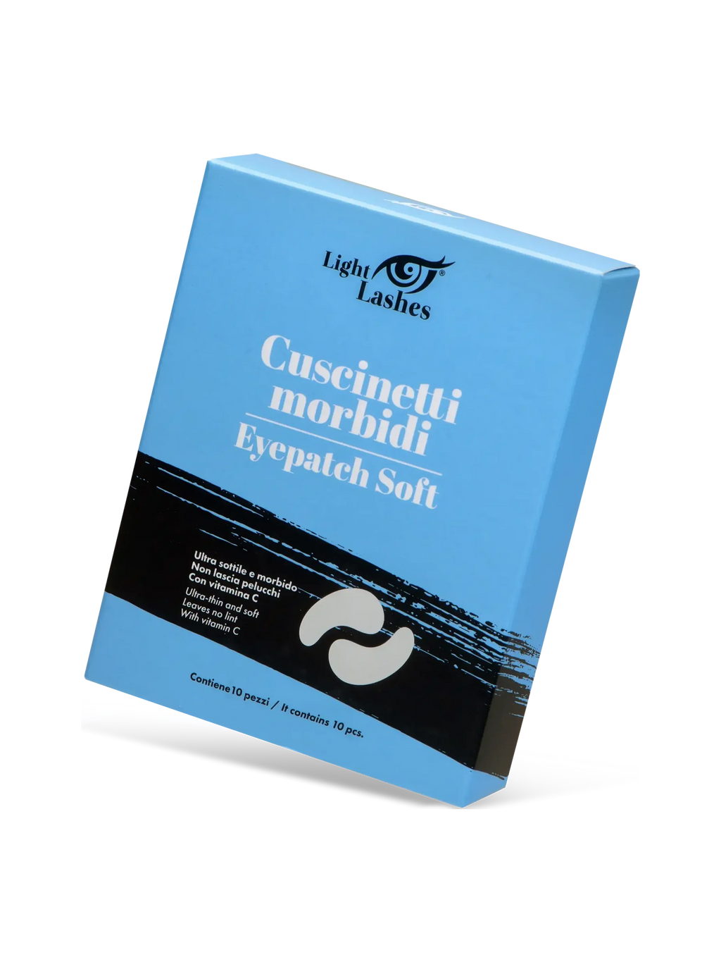 LIGHT LASHES® EYEPATCH SOFT – Parches de Hidrogel para Aislar las Pestañas Inferiores – 10 pares
