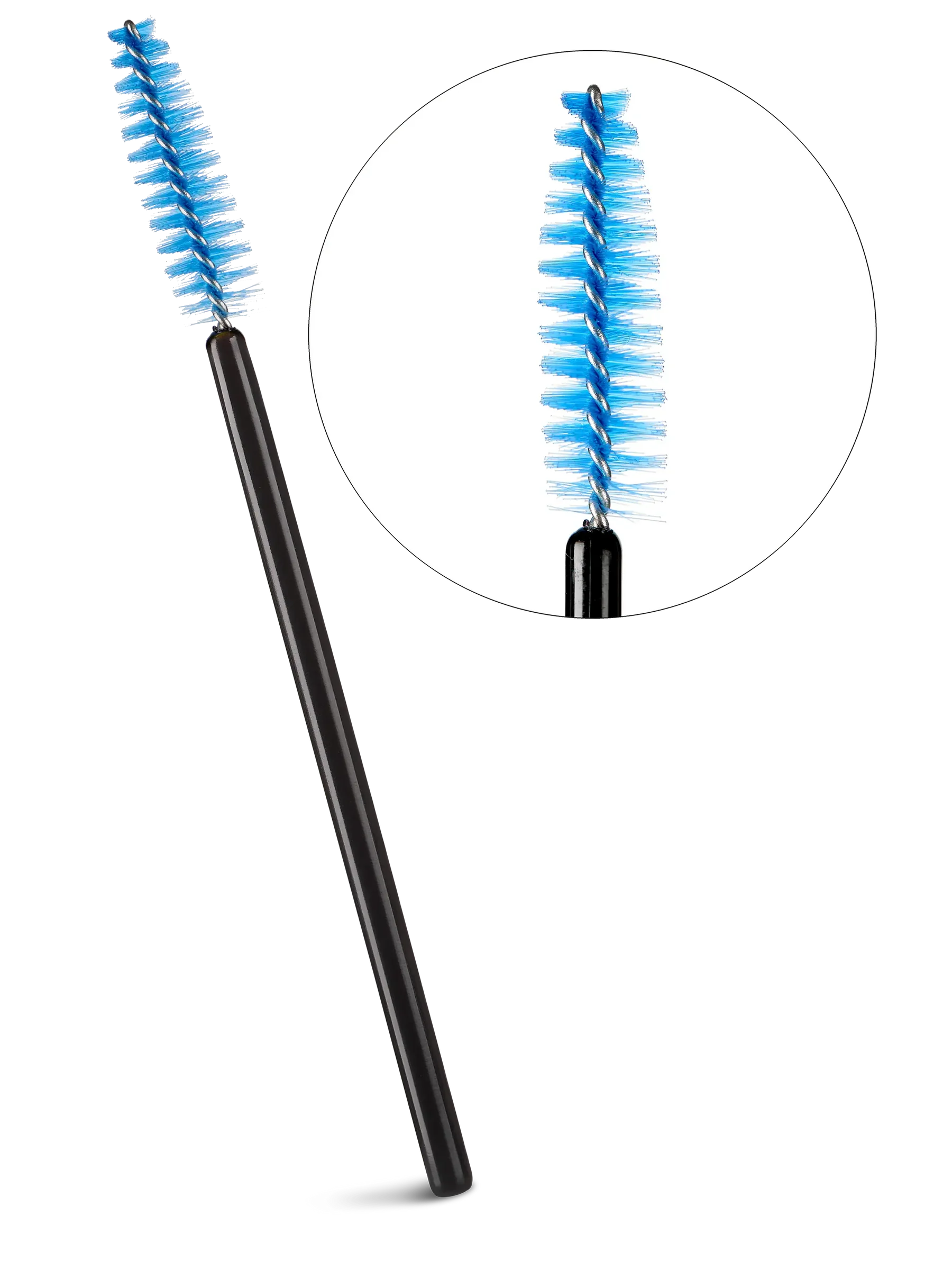 LIGHT LASHES® SPAZZOLINI MASCARA CLASSICI – Cepillos Clásicos para Pestañas Azul – 25 uds.