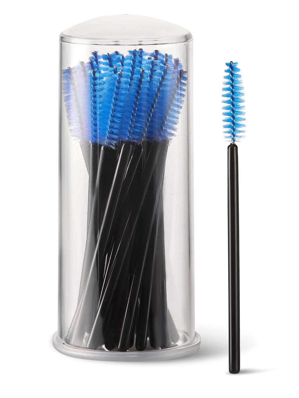 LIGHT LASHES® SPAZZOLINI MASCARA CLASSICI – Cepillos Clásicos para Pestañas Azul – 25 uds.