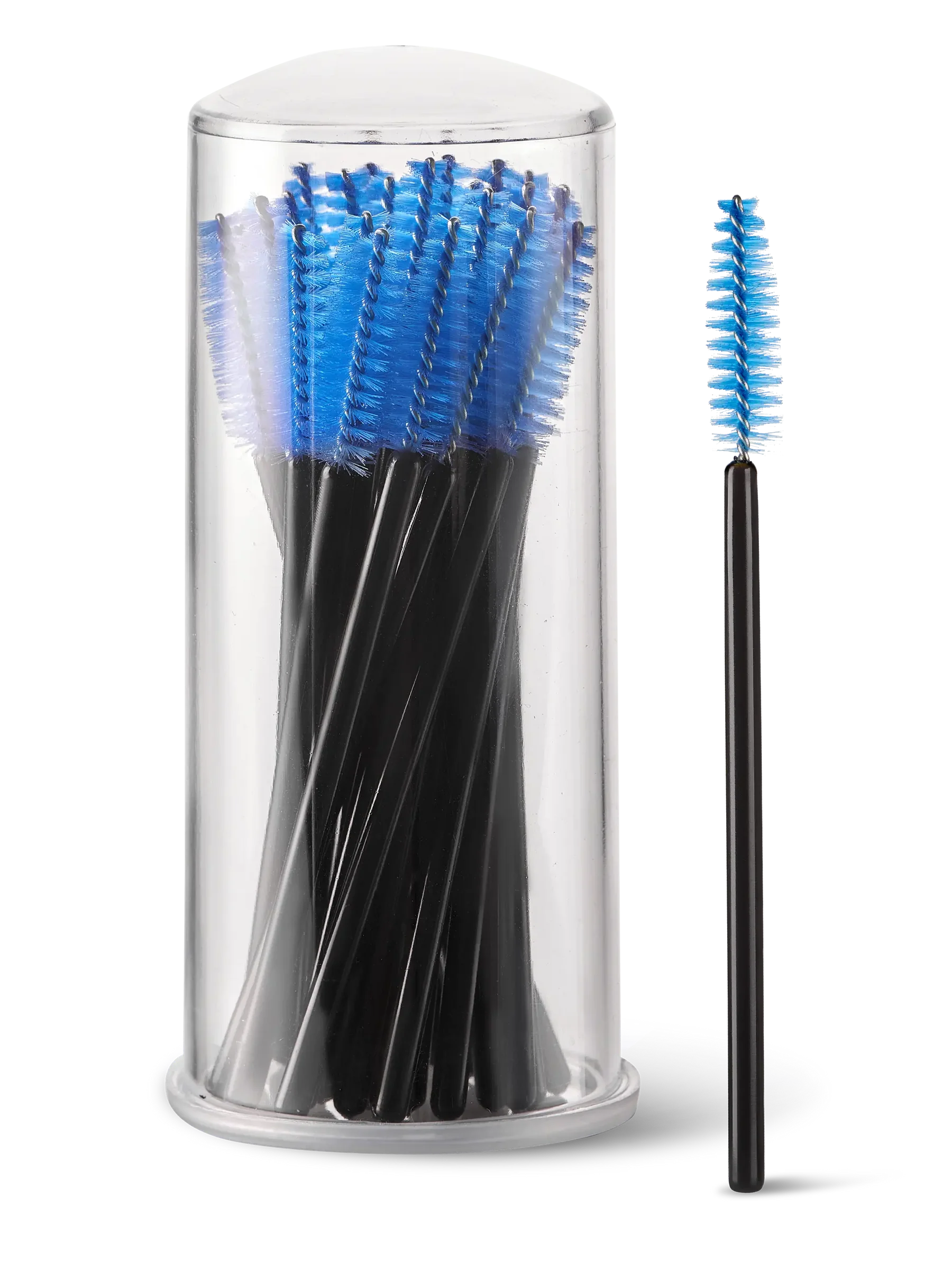 LIGHT LASHES® SPAZZOLINI MASCARA CLASSICI – Cepillos Clásicos para Pestañas Azul – 25 uds.