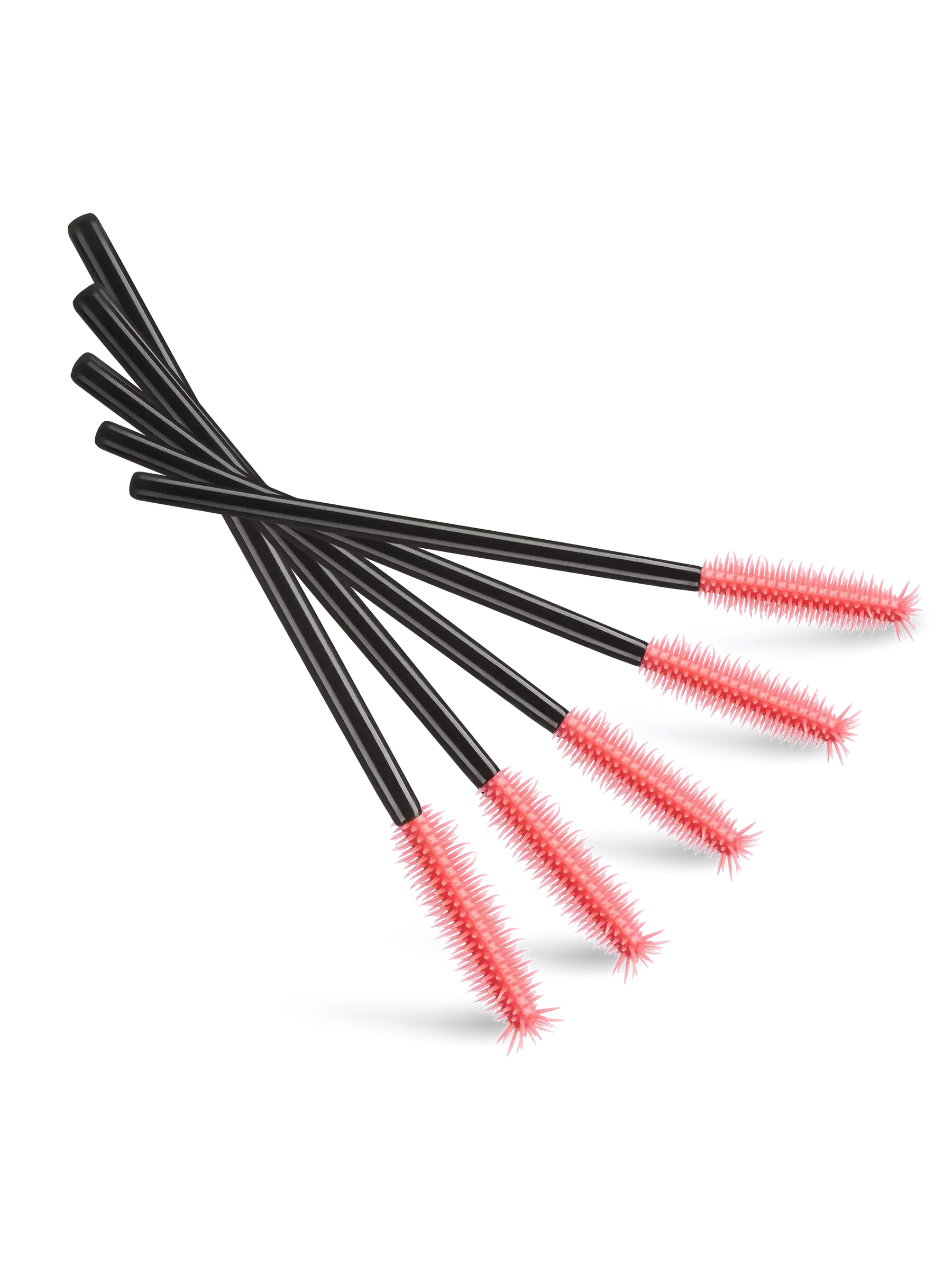 LIGHT LASHES® SPAZZOLINI MASCARA IN SILICONE – Cepillos de Silicona para Pestañas y Cejas Rojo – 50 uds.