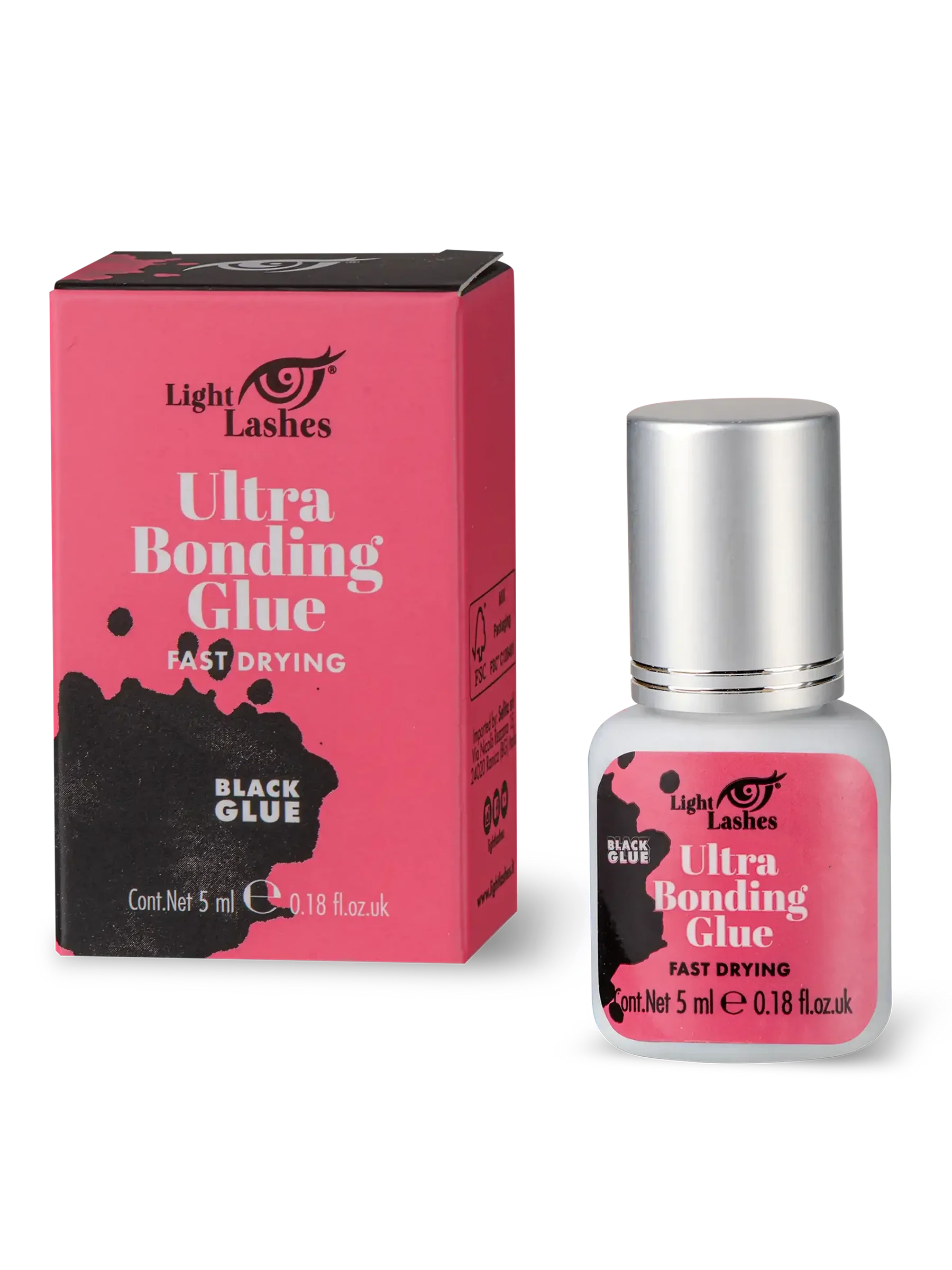 LIGHT LASHES® ULTRA BONDING – Adhesivo Profesional para Extensiones de Pestañas 5 ml / 10 ml