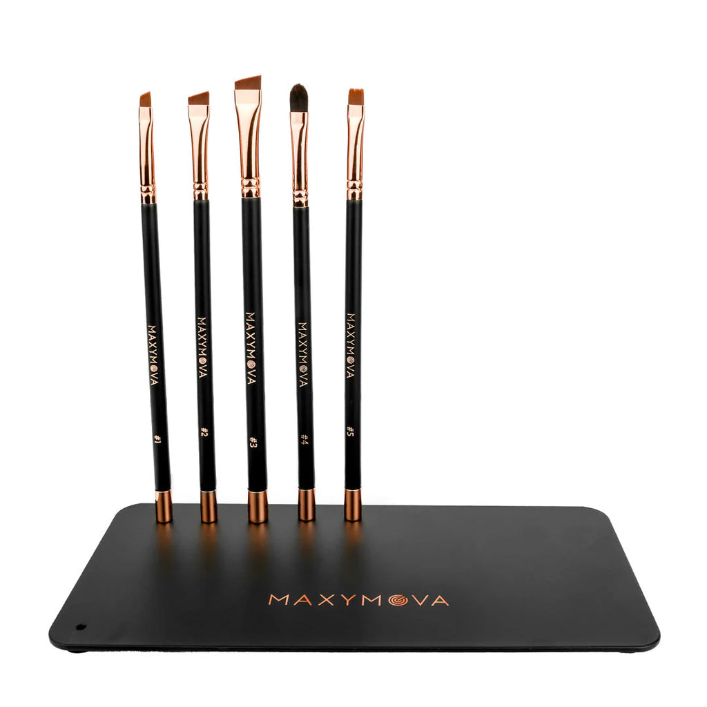 Kit Base Magnética y 5 Pinceles Maxymova