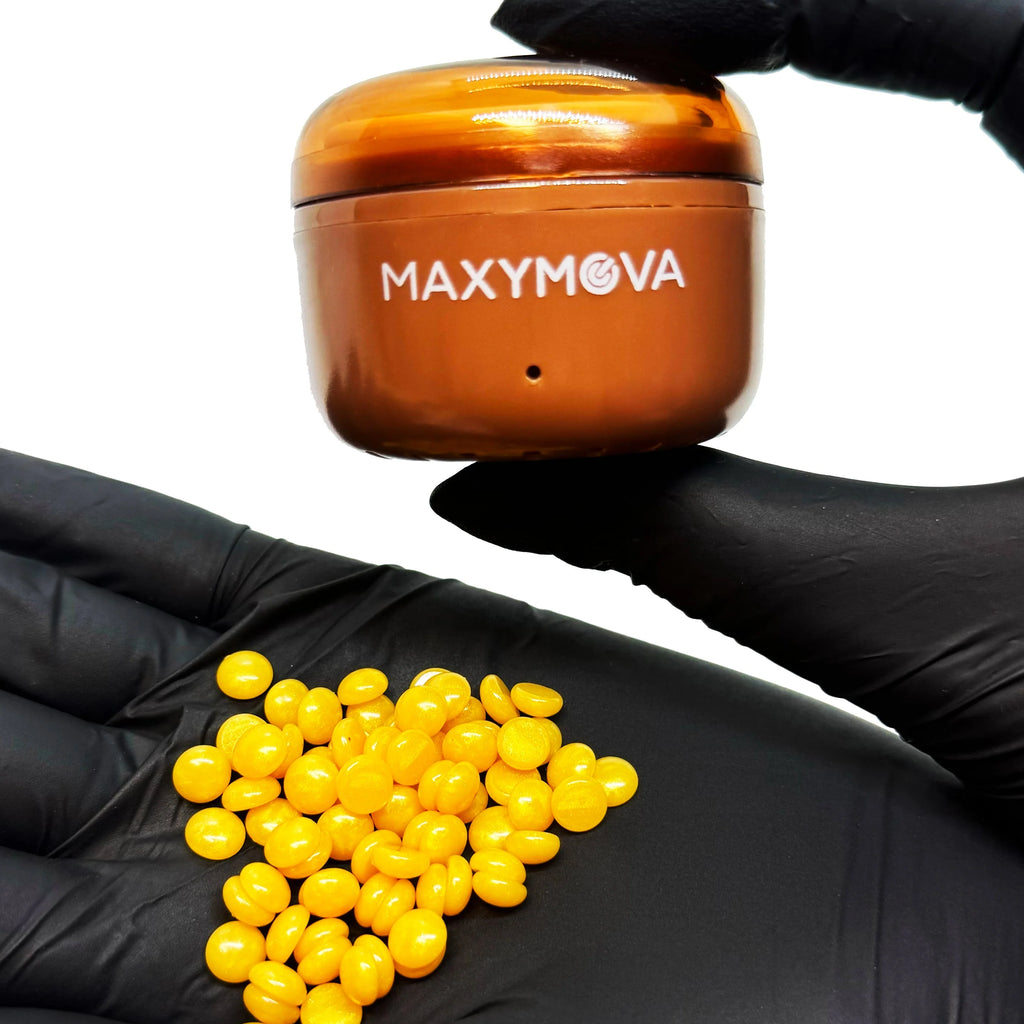 Mini Calentador de Cera Maxymova · Para Cejas, Nariz y Orejas
