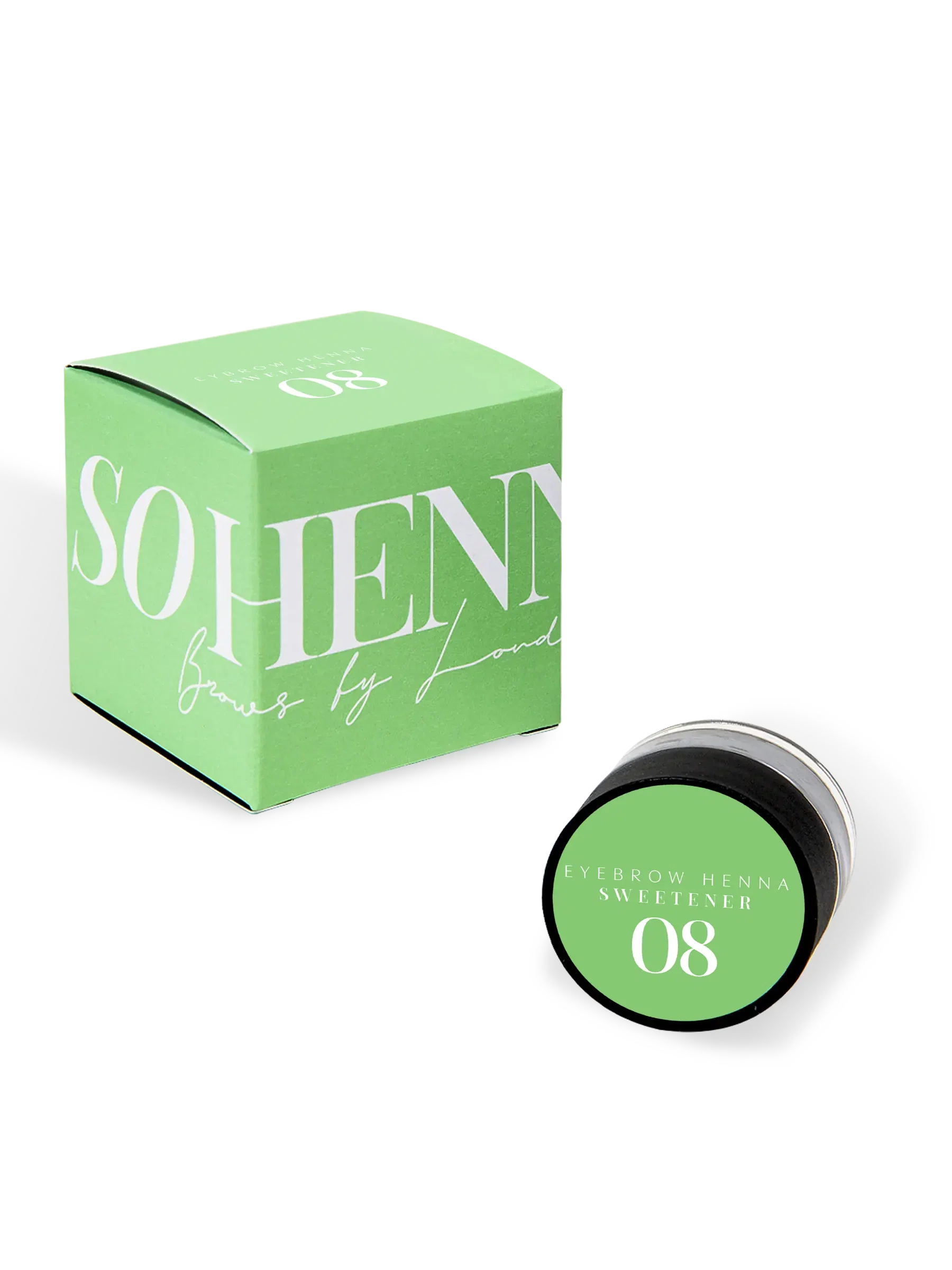 SO HENNA® SWEETENER #8 – Corrector Cálido para Henna de Cejas 3 g