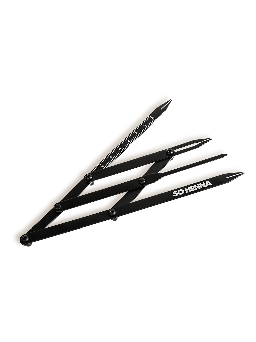 SO HENNA® GOLDEN RATIO DIVIDER – Compás de Proporción Áurea para Diseño de Cejas