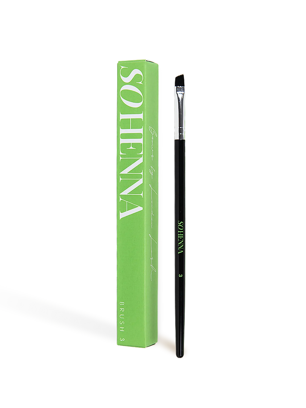 SO HENNA® BRUSH Nº3 – Pincel Profesional Angular 6–7 mm