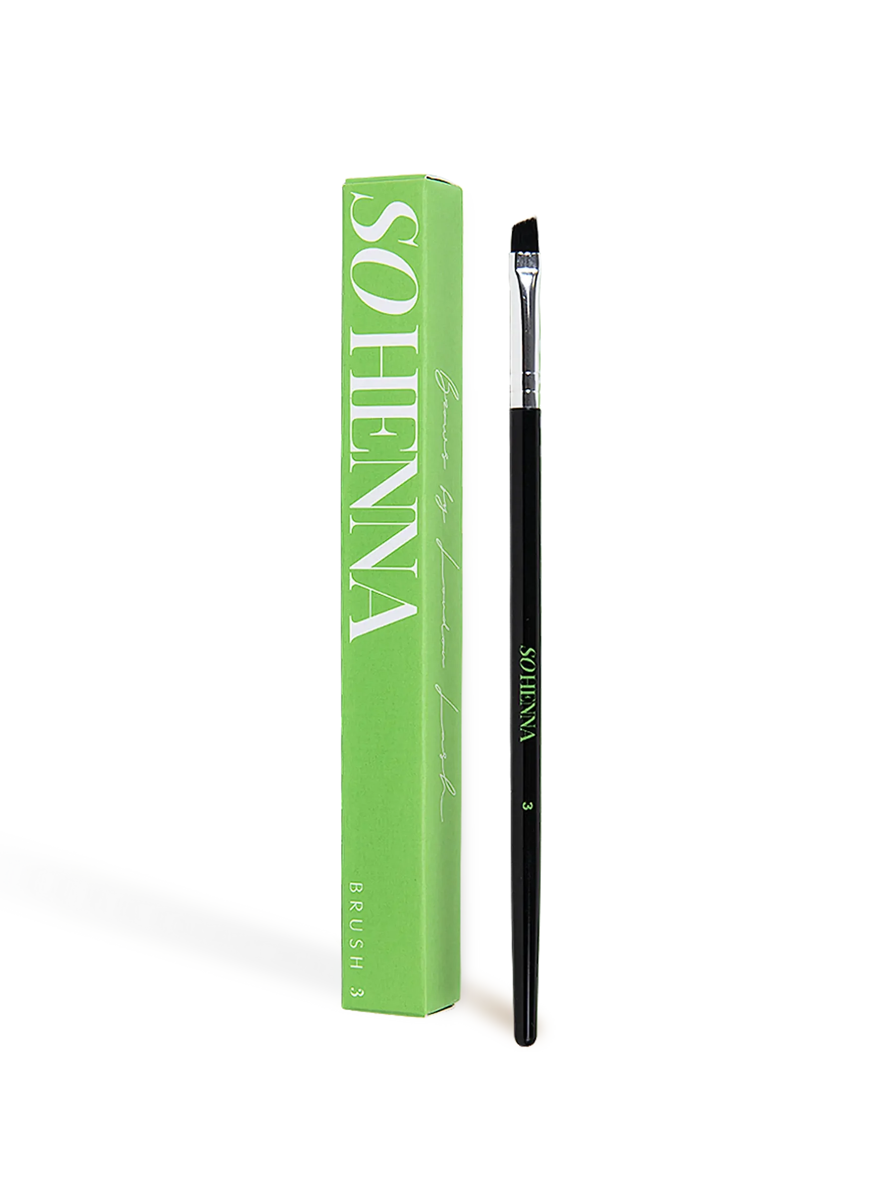SO HENNA® BRUSH Nº3 – Pincel Profesional Angular 6–7 mm