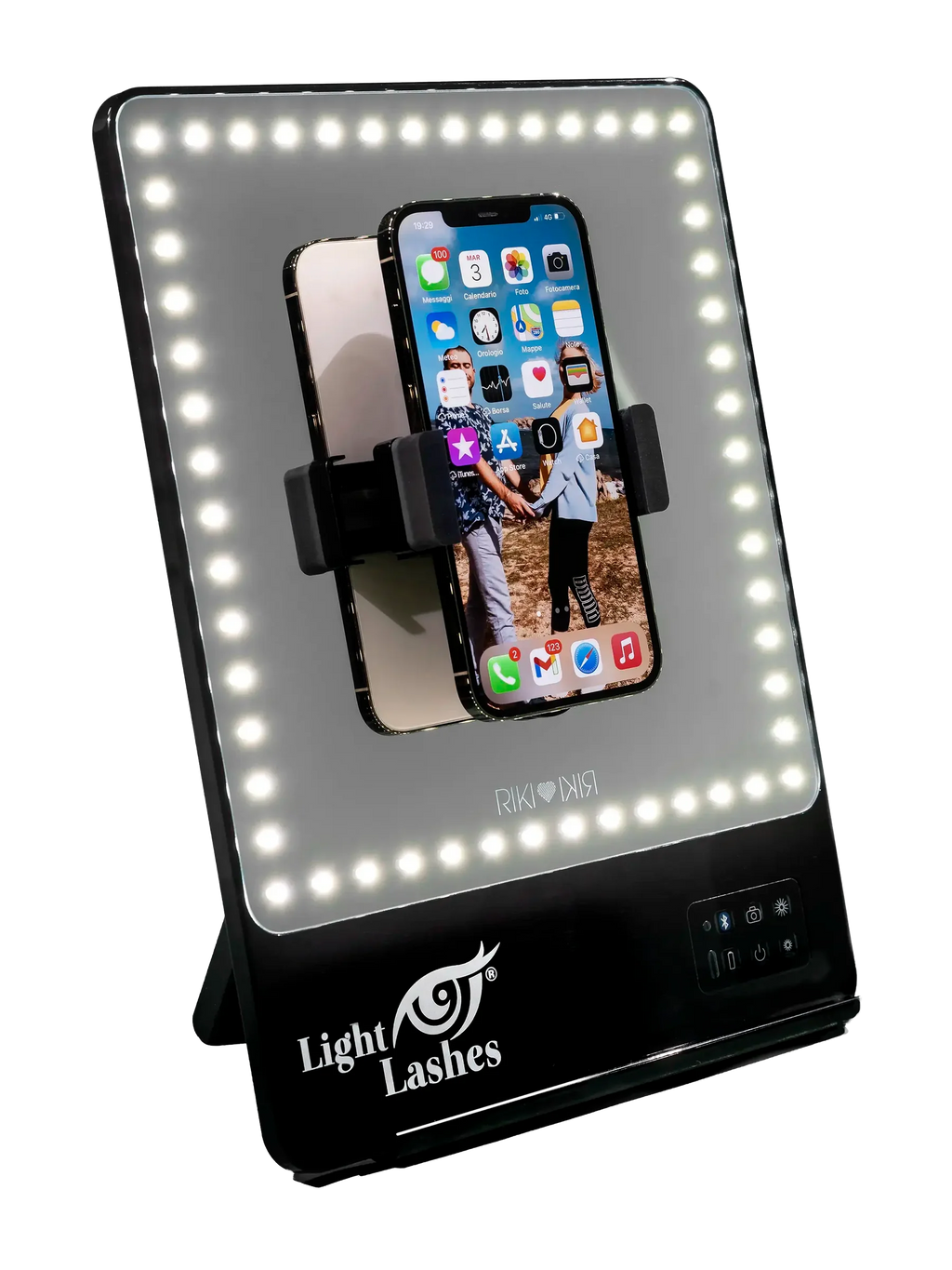 GLAMCOR® RIKI SKINNY – Espejo LED Profesional Personalizado