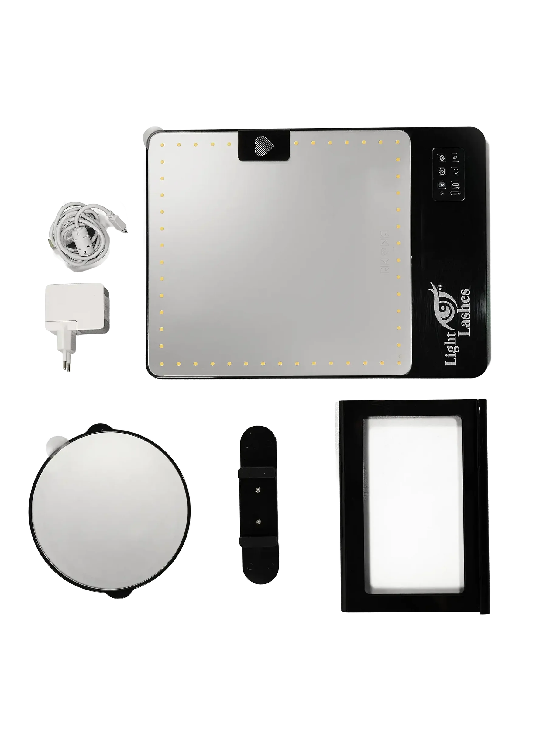 GLAMCOR® RIKI SKINNY – Espejo LED Profesional Personalizado