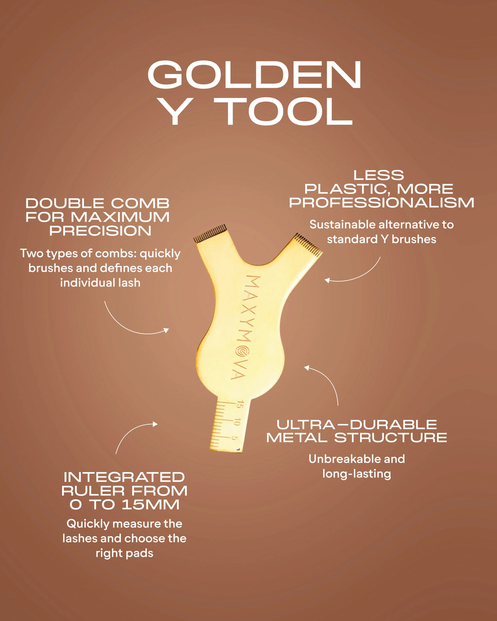 Golden Y Metal Tool Maxymova