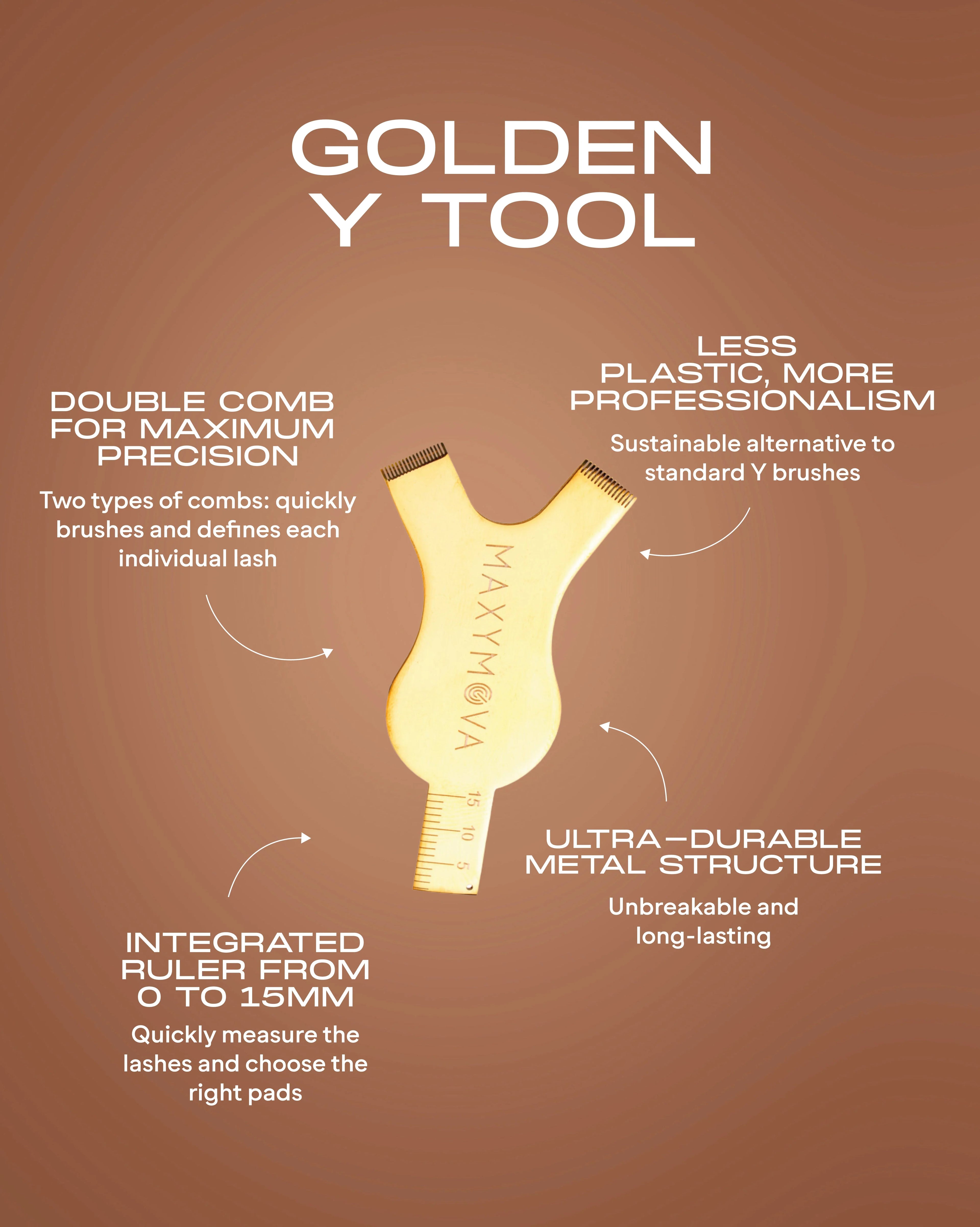Golden Y Metal Tool Maxymova