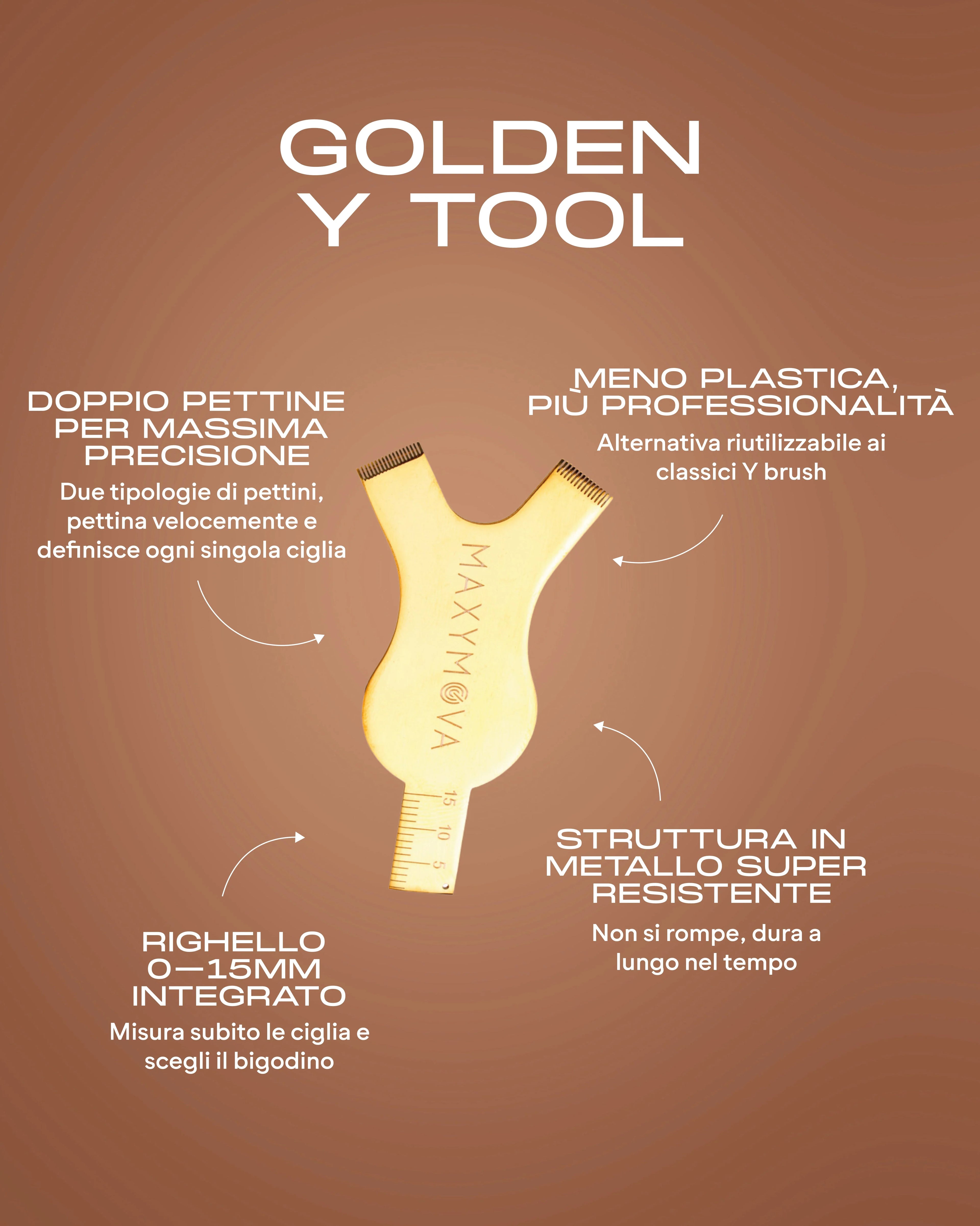 Golden Y Metal Tool Maxymova