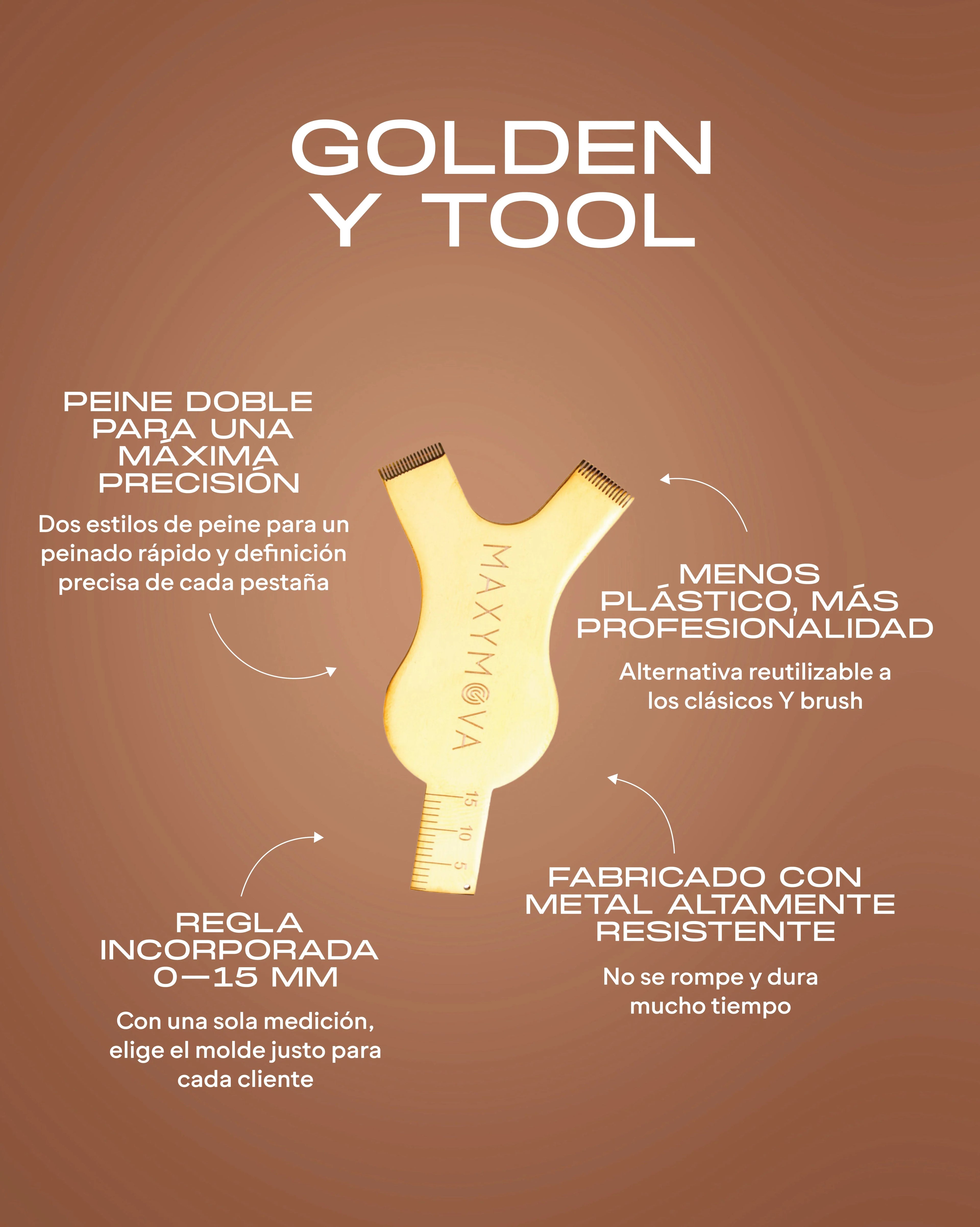 Golden Y Metal Tool Maxymova