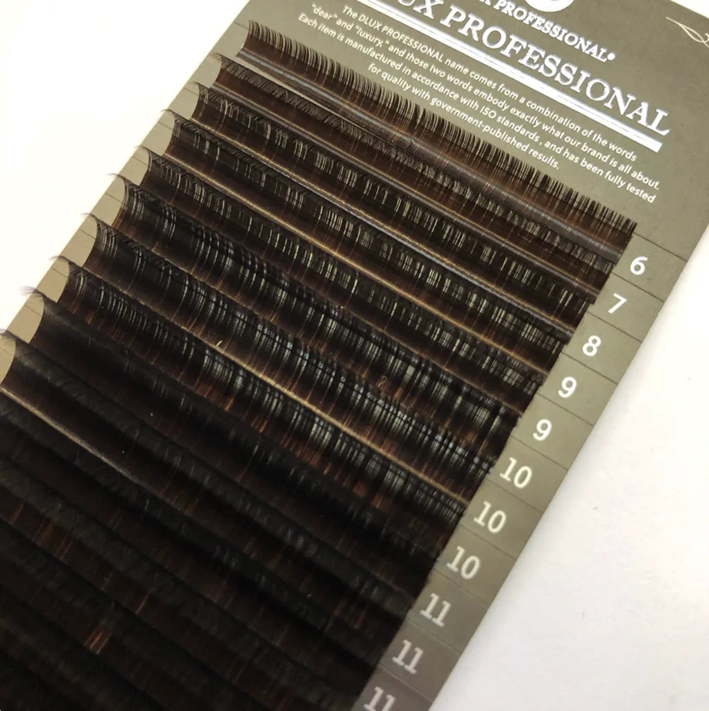 Extensiones de Pestañas Cacao Brown 99%
