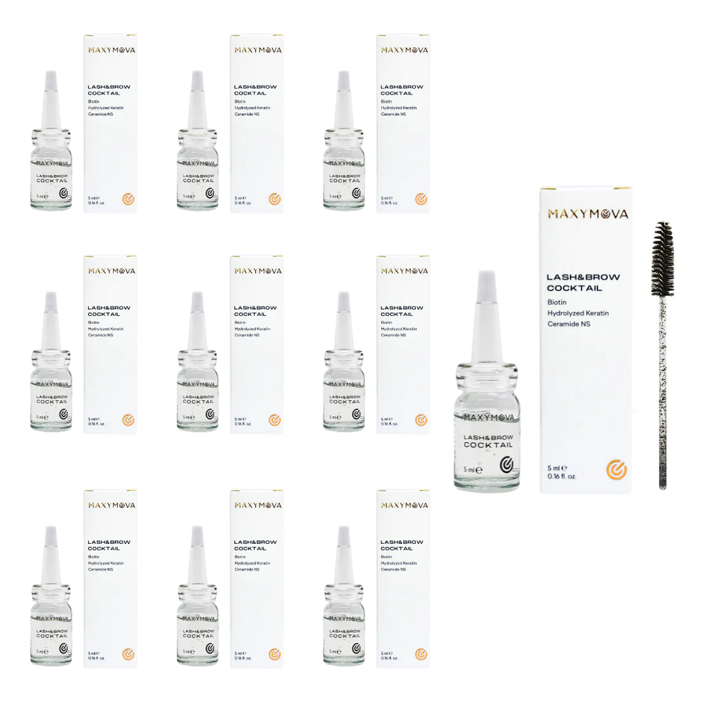 Set de 10 Lash & Brow Cocktail 1.5 / 5 ml Maxymova