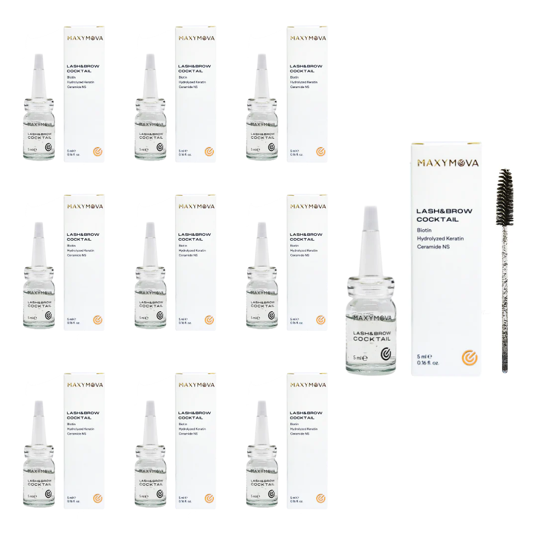 Set de 10 Lash & Brow Cocktail 1.5 / 5 ml Maxymova