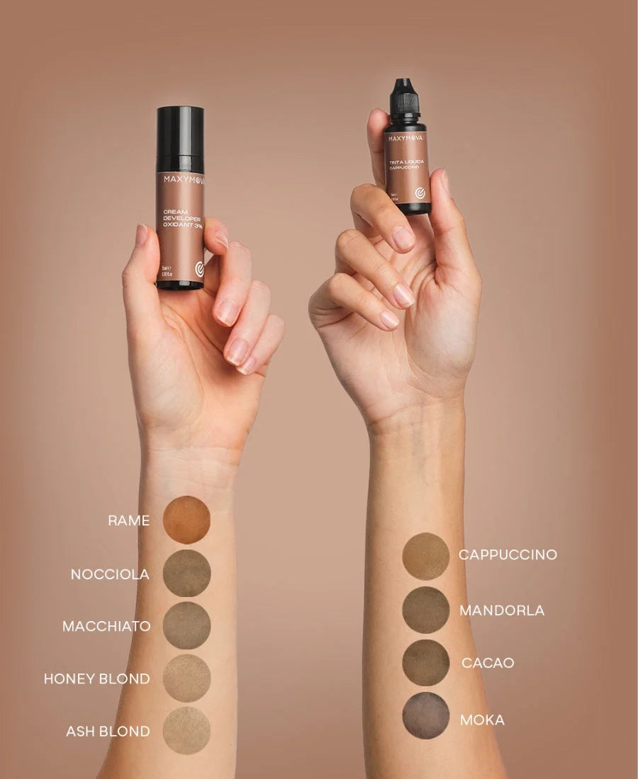 Kit Tinta Líquida para Cejas Maxymova