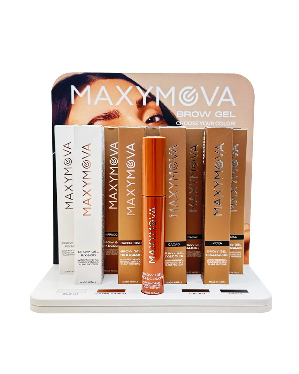 Expositor para Brow Gel Maxymova