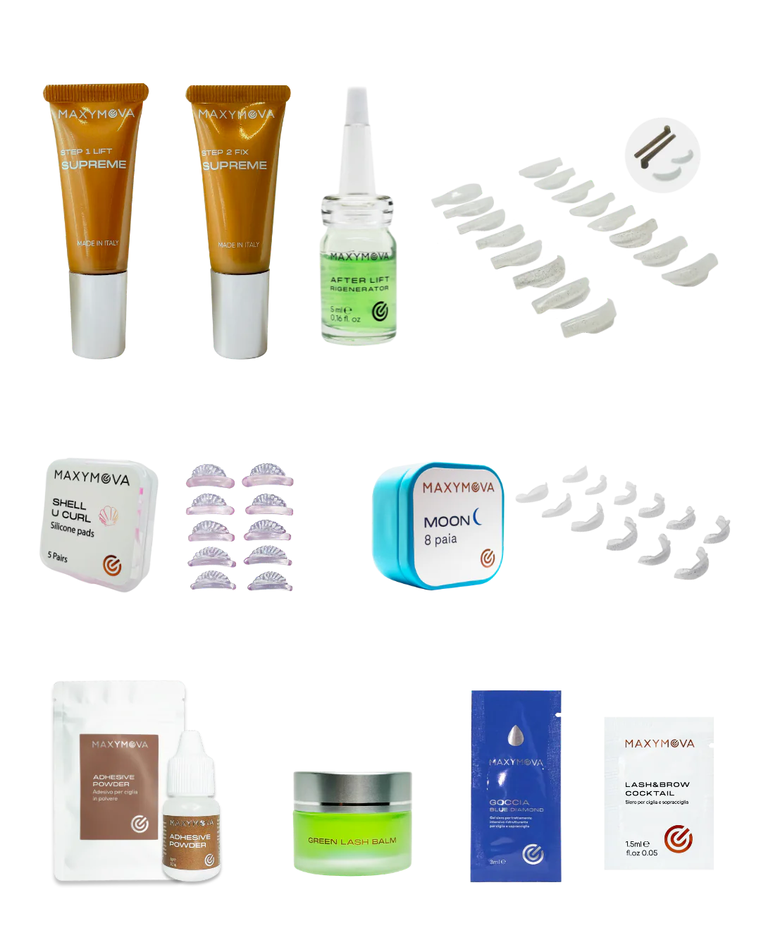 Kit Avanzado de Laminación de Pestañas y Cejas Fusion Technique Maxymova