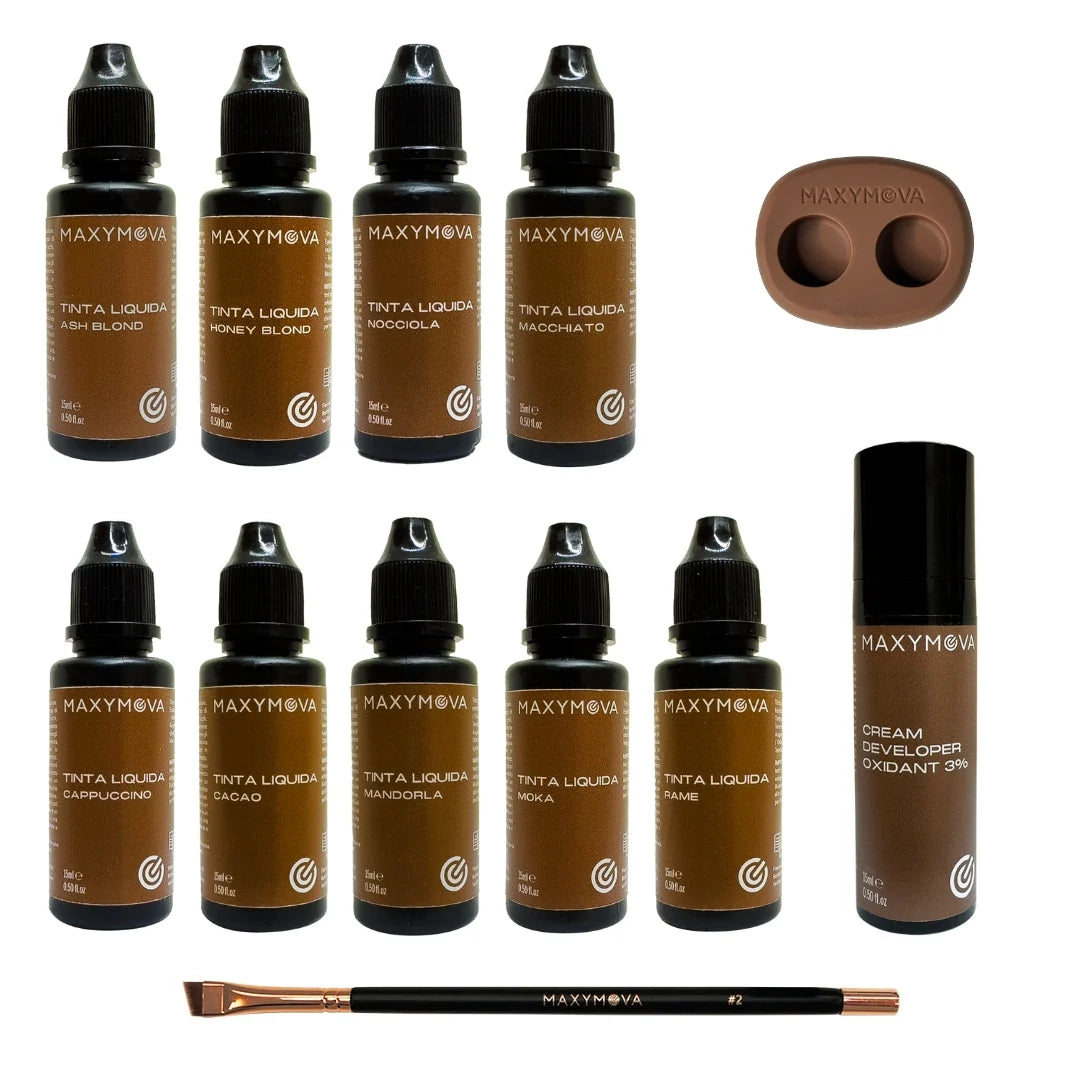 Kit Tinta Líquida para Cejas Maxymova