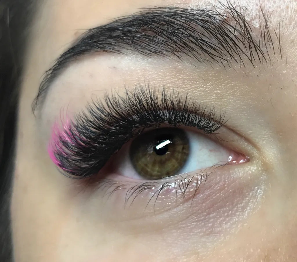 Pestañas Premium Color Hot Pink