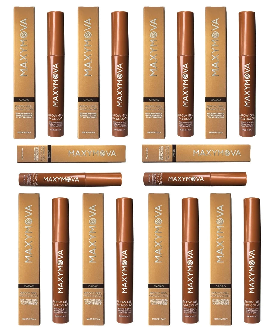 Set de 10 Gel Fix&Color de 2,5 / 5 ml Maxymova