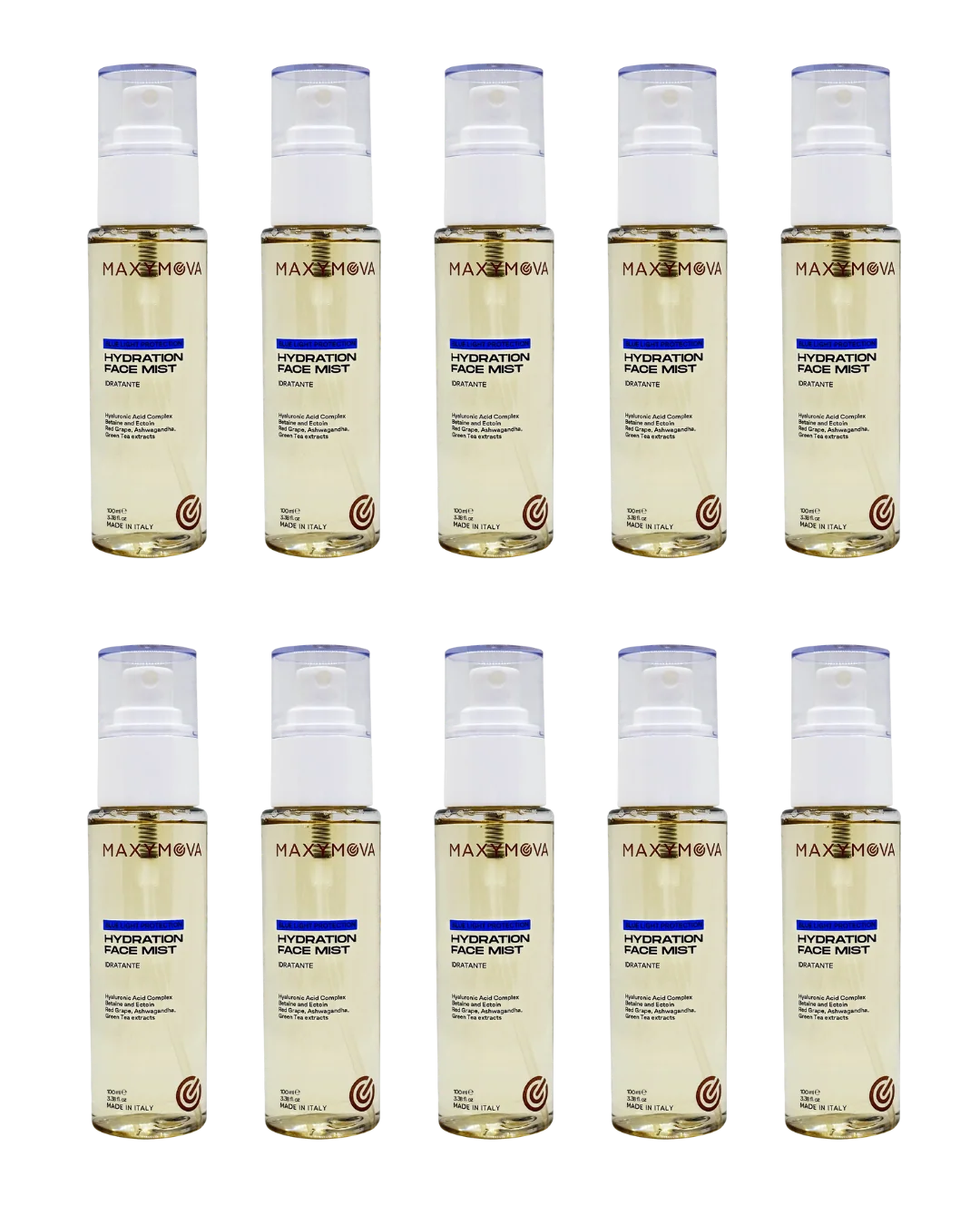 Hydration Face Mist Maxymova – Pack de 10 Unidades
